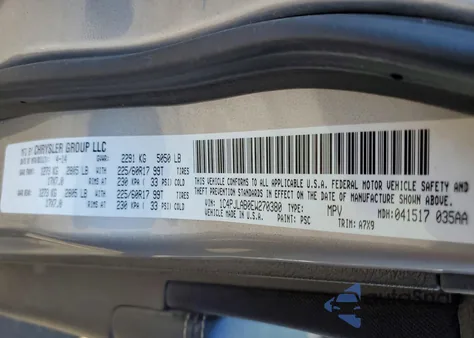 2014 Jeep Cherokee Sport from USA, damaged, VIN 1C4PJLAB0EW270380